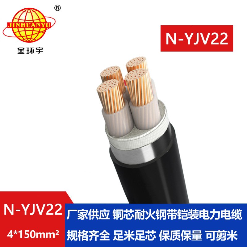 金環(huán)宇電線(xiàn)電纜 銅芯鎧裝電纜 yjv22耐火電纜N-Y